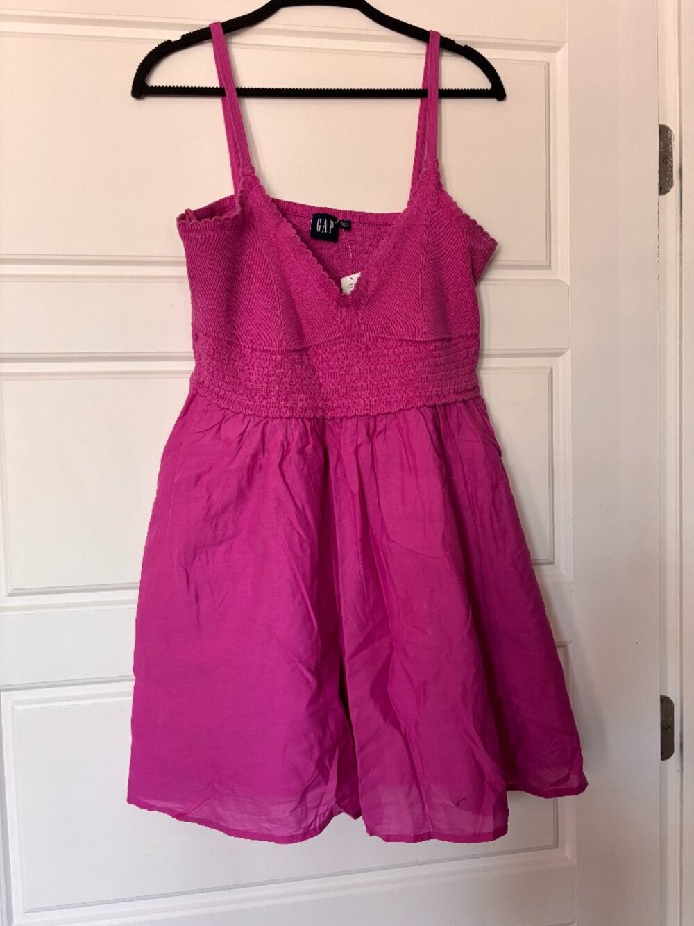 NWT Gap Crochet Mixed Media Mini Dress